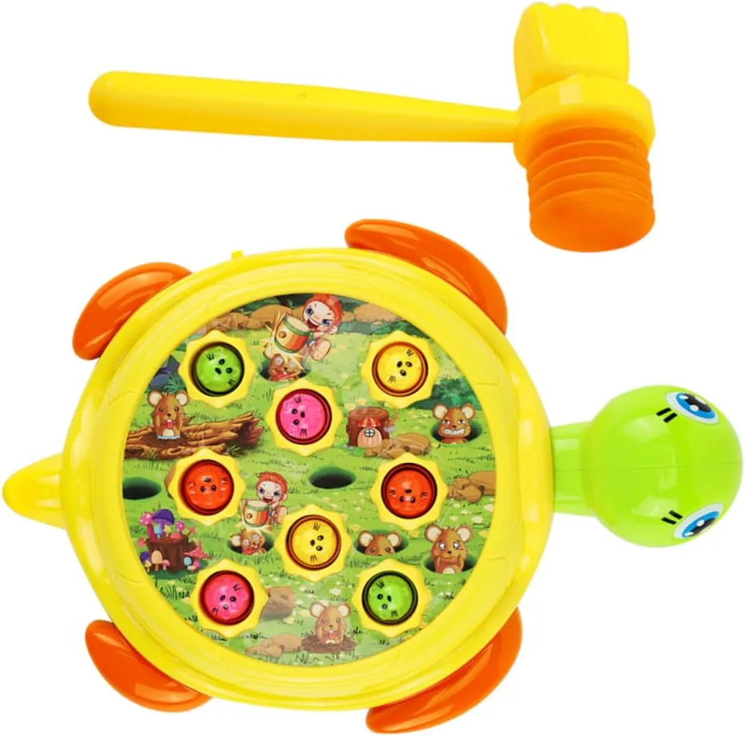 1 Set Hammering Interactive for Musical Game Lightweight Pounding for Home Park and School for Developing Arm and Reaction Skills