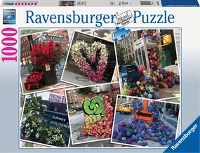 1000 pc NYC Flower Flash Puzzle