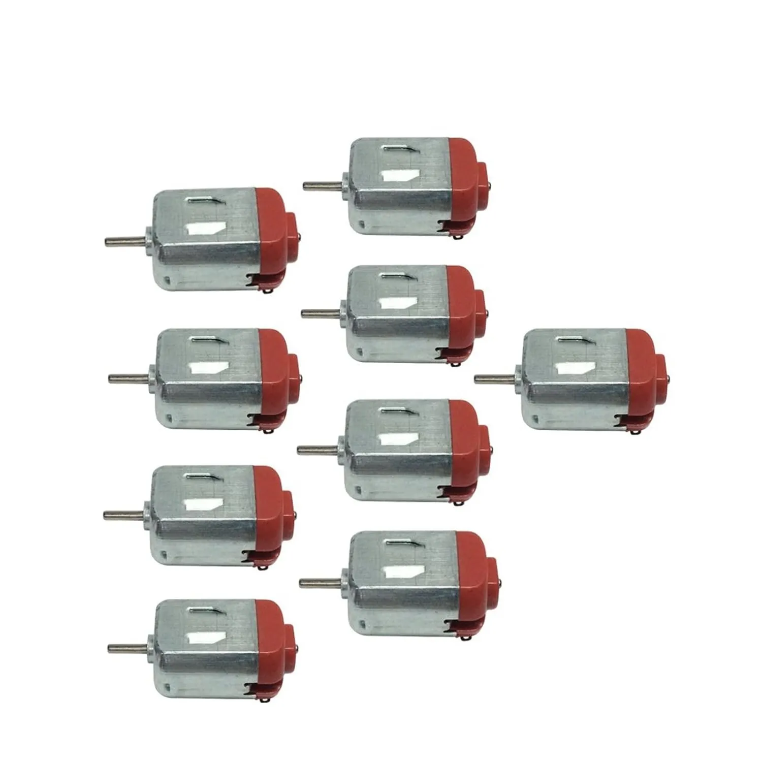 10pcs Micro 130 DC Motor Brushed Electric DC 3V 17000 RPM Cars Toys Electric Motor