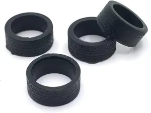 1/28 K969 K979 K989 K999 P929 Mosquito Car RC Car Racing Pattern Soft Tire (Color : Black)