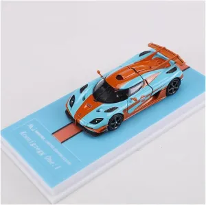 1:64 for Gulf Metal Model Car Mini Toys Adult Collection Desktop Ornaments Die-Cast Car
