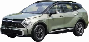 1:18 for KIA Spirtage SUV Alloy Car Model Collection Ornament Decoration Mini Simulation Toys(Green)