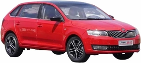 1:18 for Skoda Tingdong Static Alloy Car Model Decorative Ornaments Souvenirs Mini Simulation Toys