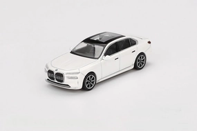 1/64 Mini GT i7 xDrive60 Mineral White Metallic Limited Edition Diecast Model Car - MGT00819