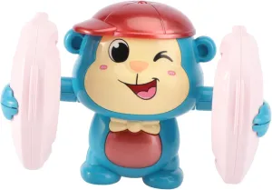 1Pc Electric Tumbling Monkey for Interactive Singing Dancing Crawling Engaging Early Education Fun Present for Sturdy Design