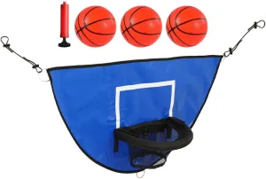 1Set Trampoline Basketball Holder Indoor Basketball Rack for Easy to Install Fun Sports Accessory for Trampoline Play and Physical Activity