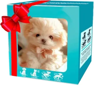 2025 New Robot Dog, My Realistic Robot Puppy, Robotpuppy That Acts Like A Real Puppy, Ai Robots Dogs for Walking, Barking, Tail Wagging (White)