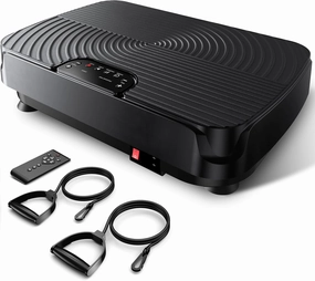 2025 Upgrade Vibration Plate Exercise Machine for Lymphatic Drainage,400Lbs Capacity Full-Body Workout Platform Vibrating Plate Pilates Equipment,Home Workout Equipment for Fitness Weight Loss