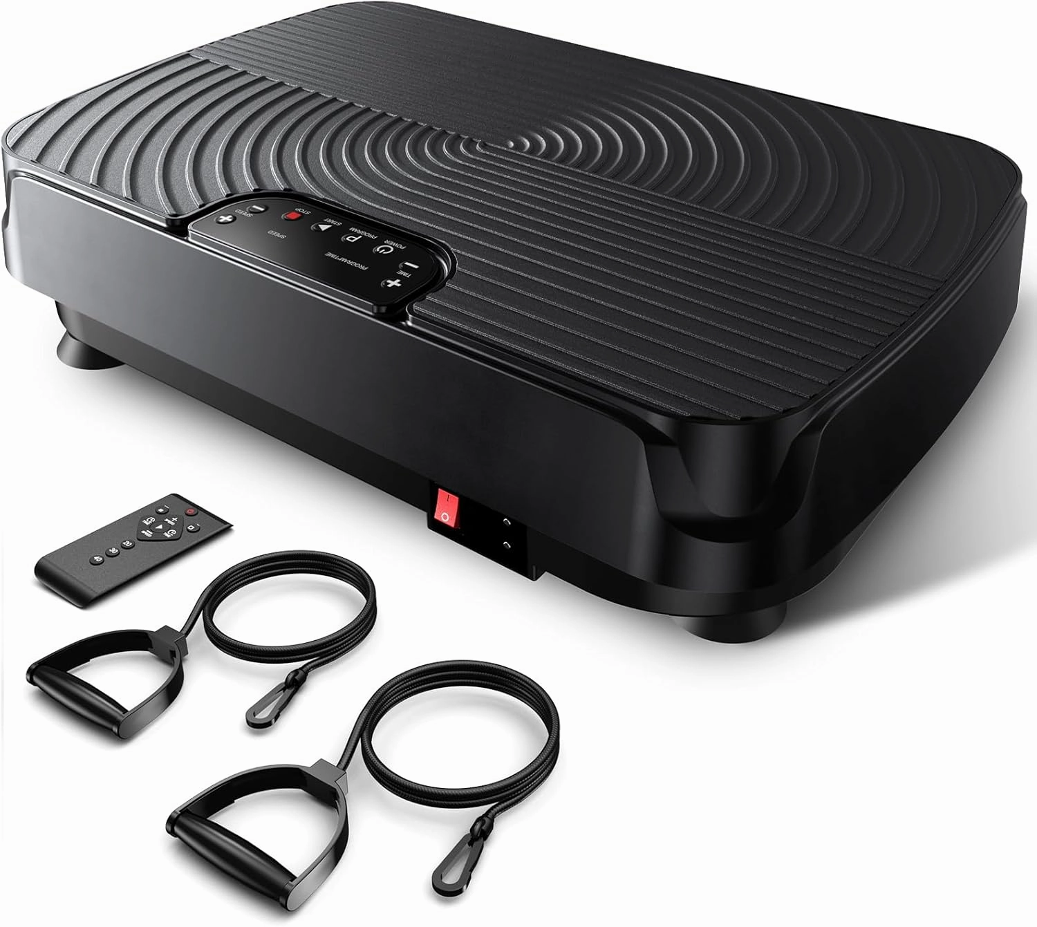 2025 Upgrade Vibration Plate Exercise Machine for Lymphatic Drainage,400Lbs Capacity Full-Body Workout Platform Vibrating Plate Pilates Equipment,Home Workout Equipment for Fitness Weight Loss