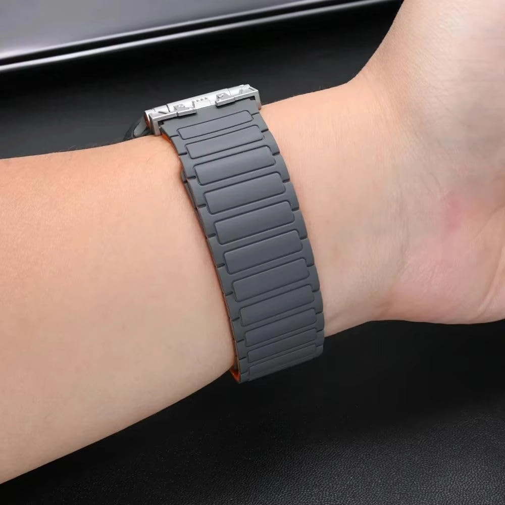 22mm Silicone Magnetic Watchband For Huawei Watch GT 5 Pro 46mm Bracelet For Huawei Watch GT 46mm Serise GT5 GT4 GT3 GT2 Wrist Belt