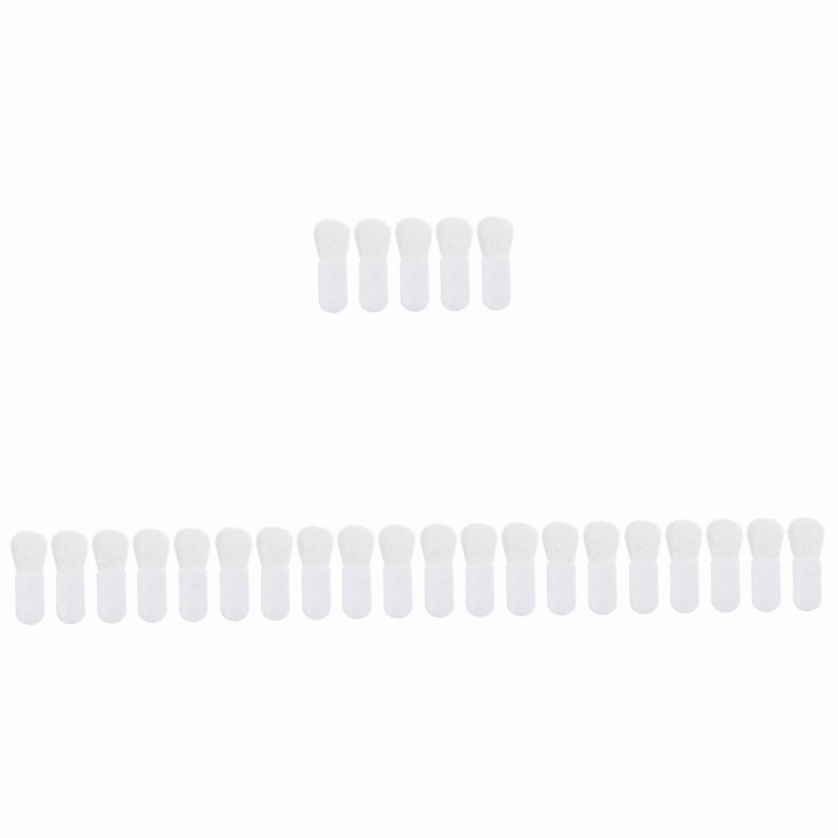 25pcs Blush Makeup Brush Soft Supple Bristles Portable Travel for Easy Application for Cosmetics Makeup Bag