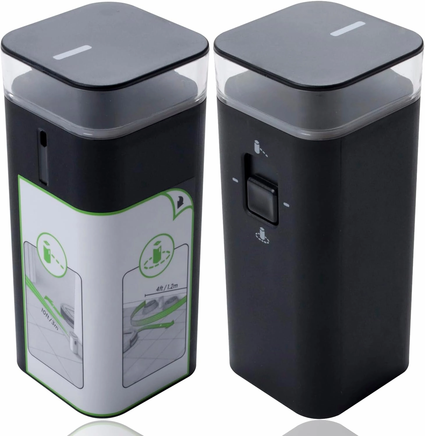 2-Pack Dual Mode Virtual Wall Barrier Compatible for iRobot Roomba 900 800 600 I/S/E Series e5 e6 i4 i6 i7 i8 S9, Light House for All Plus Versions 5150,7550, e5120 e5152 e5158 Replacement PN 4636429