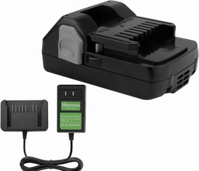 3.0Ah 18V Battery and Charger Set for Hitachi BSL1815X BSL1815S BSL1830 BSL1830C 330139 330557 339782 Li-ion Replacement Battery