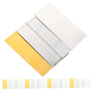 48pcs Zinc Copper Anode Sheet for Fruit Battery Experiments Includes Copper and Zinc Strips for Classroom Science Projects Easy to Use and Portable Learning Supplies