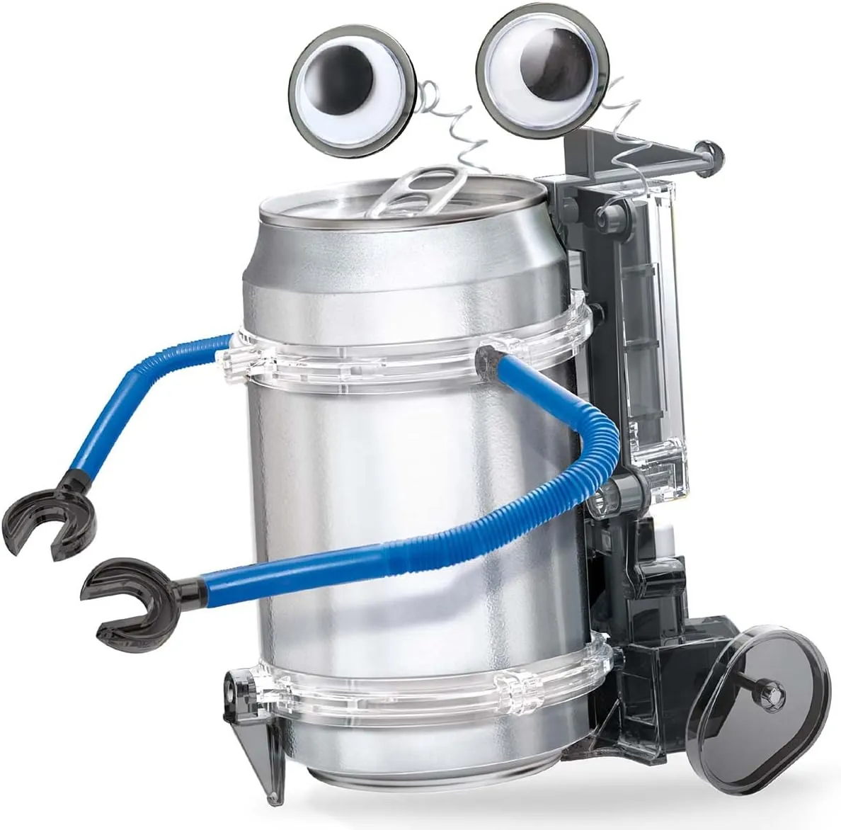 4M Toysmith, KidzRobotix Tin Can Robot, DIY Science Kits STEM Powered Kids, For Boys & Girls Ages 8 