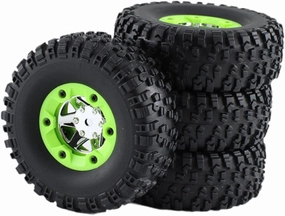 4X RC Car Tires Soft Tire 1/12 Upgraded Replace Wheel Tires RC Crawler Tires for Wltoys RC Car Trucks Vehicles Model