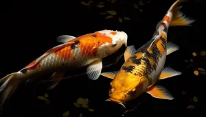 500 Pieces Puzzles for Adults - Japanese Koi Fish Colorful Challenging Jigsaw Puzzle, Daring to Try, Family Entertainment Interactive Fun Jigsaw Puzzle Gifts