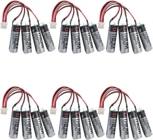 (6 Pack) ER6V/3.6V 8000mah HW0470360-A Battery Pack for YASKAWA Motoman Robot