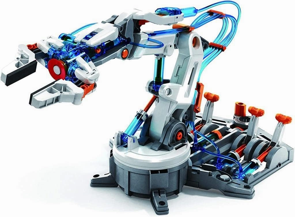 “Hydrobot Arm Kit”, Hydraulic Kit, STEM Building Toy for Kids 12 