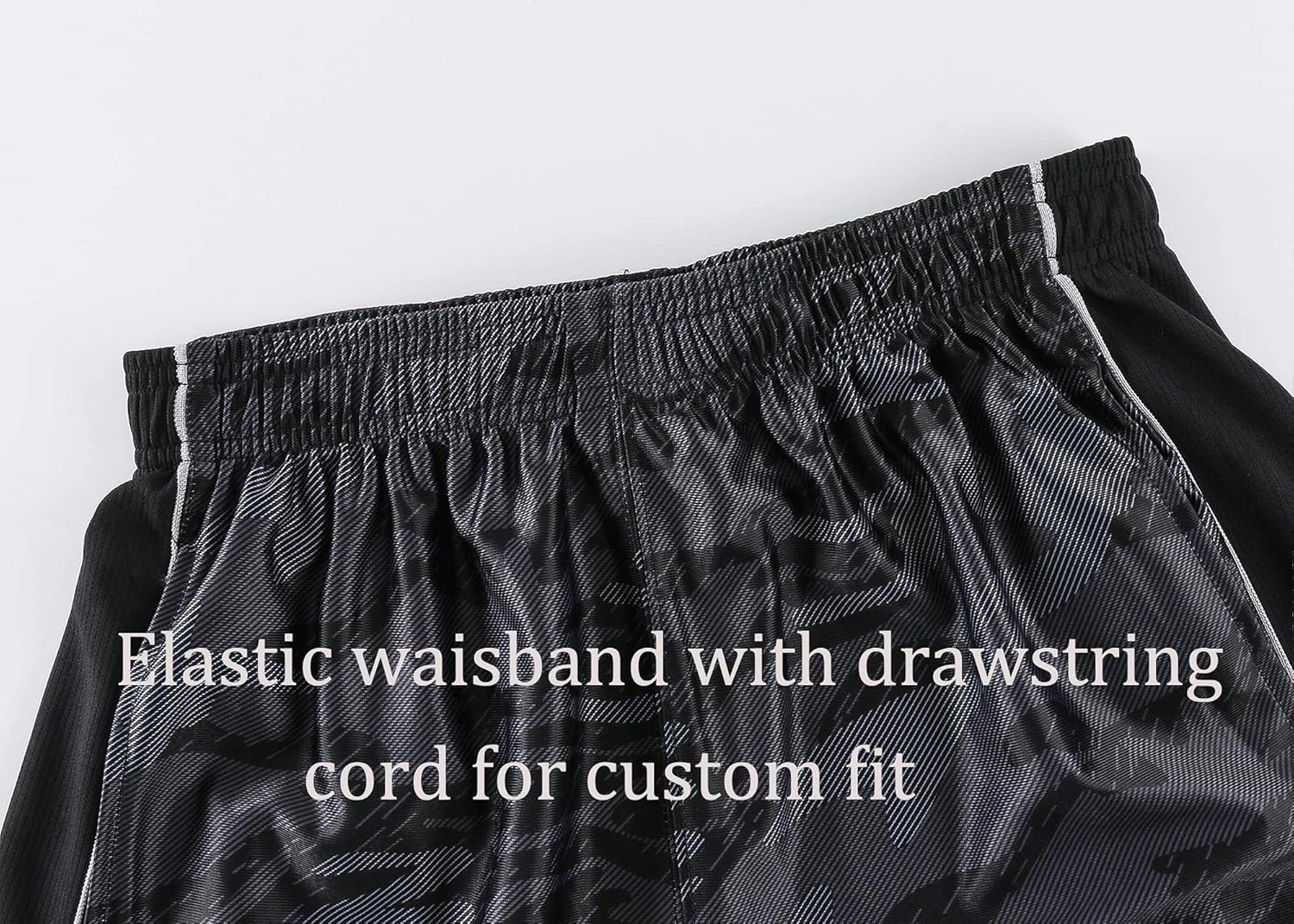 Abovewater Men's Basketball Shorts Quick-Dry Running & Gym Shorts with Drawstring & Pockets