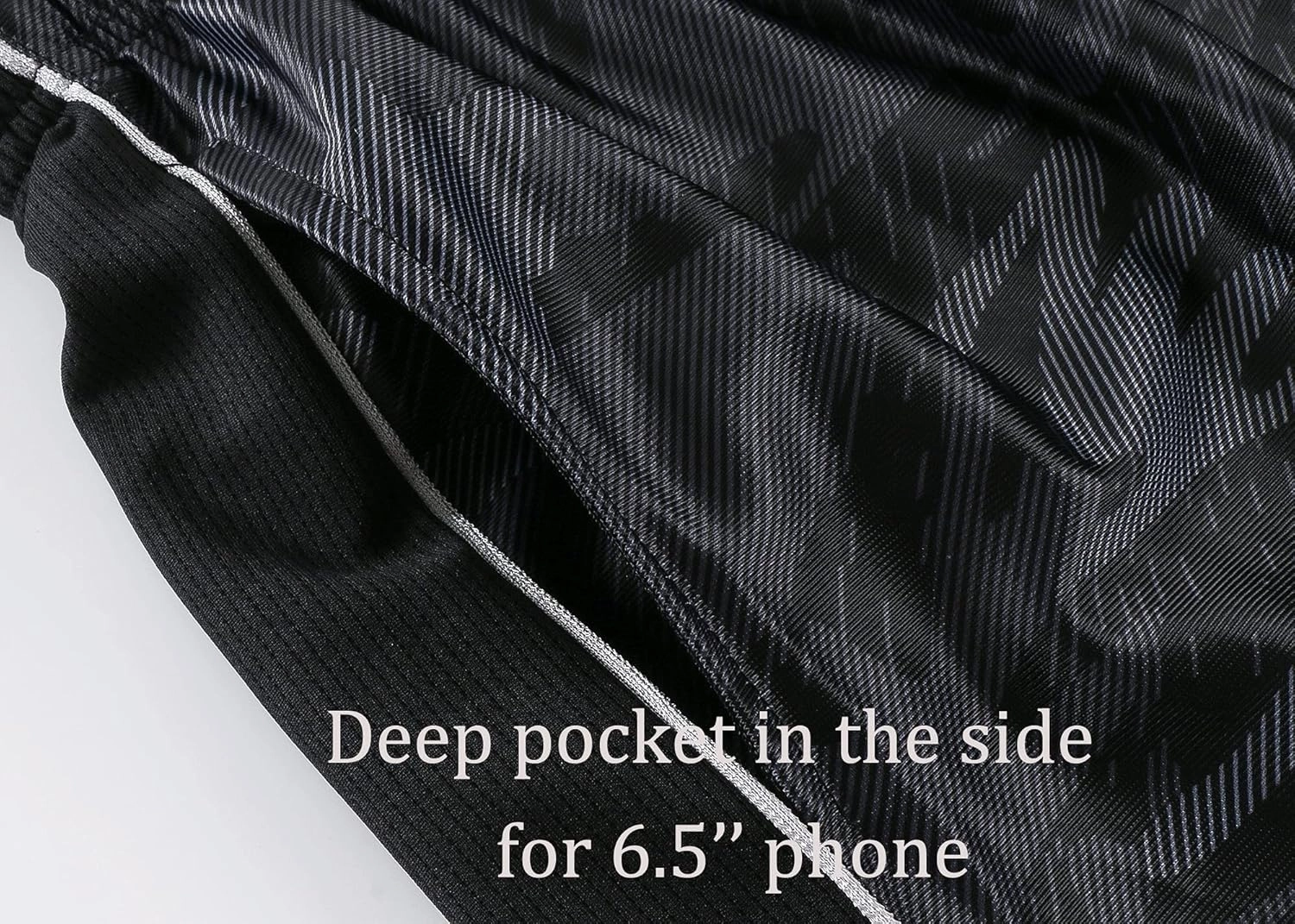 Abovewater Men's Basketball Shorts Quick-Dry Running & Gym Shorts with Drawstring & Pockets