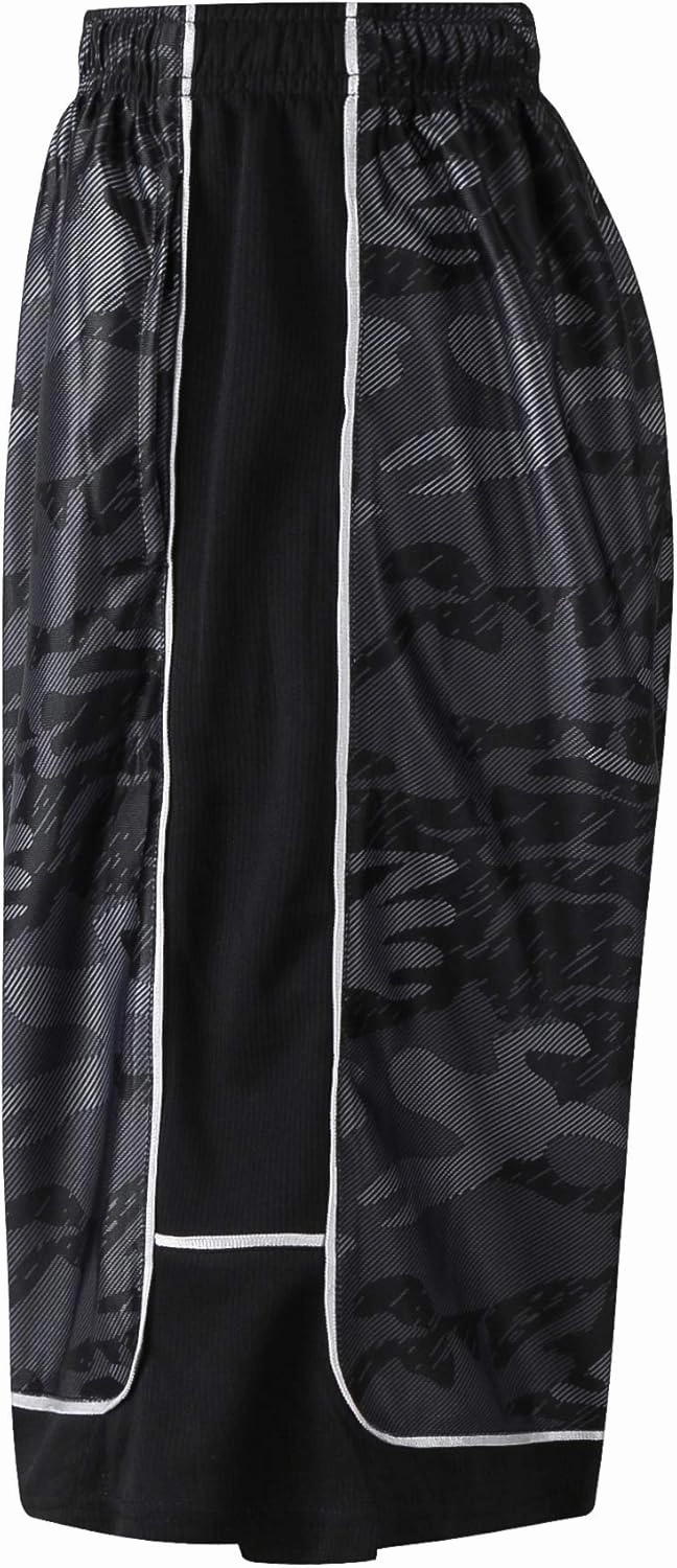 Abovewater Men's Basketball Shorts Quick-Dry Running & Gym Shorts with Drawstring & Pockets