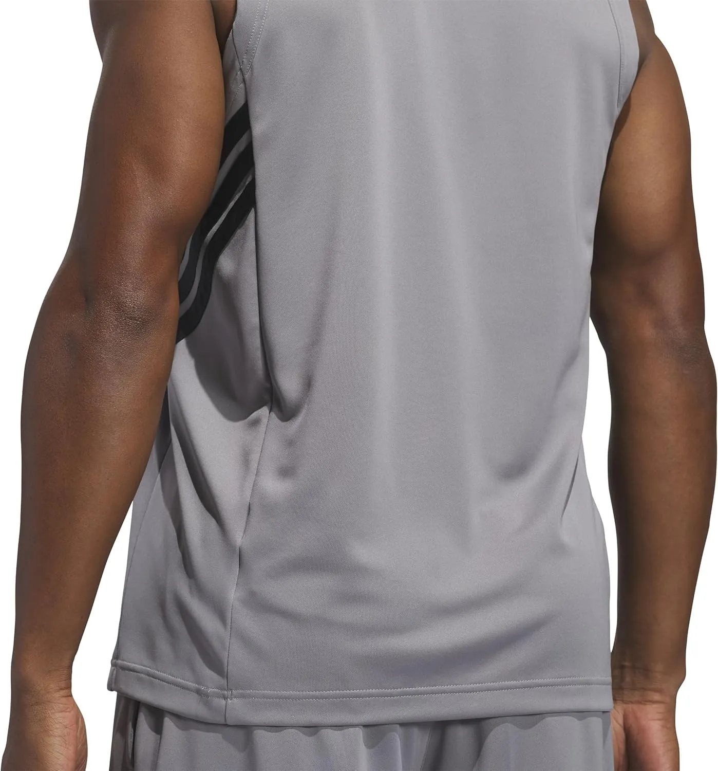 adidas Men's Basketball Legends 3-Stripes Tank Top