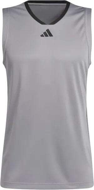 adidas Men's Basketball Legends 3-Stripes Tank Top