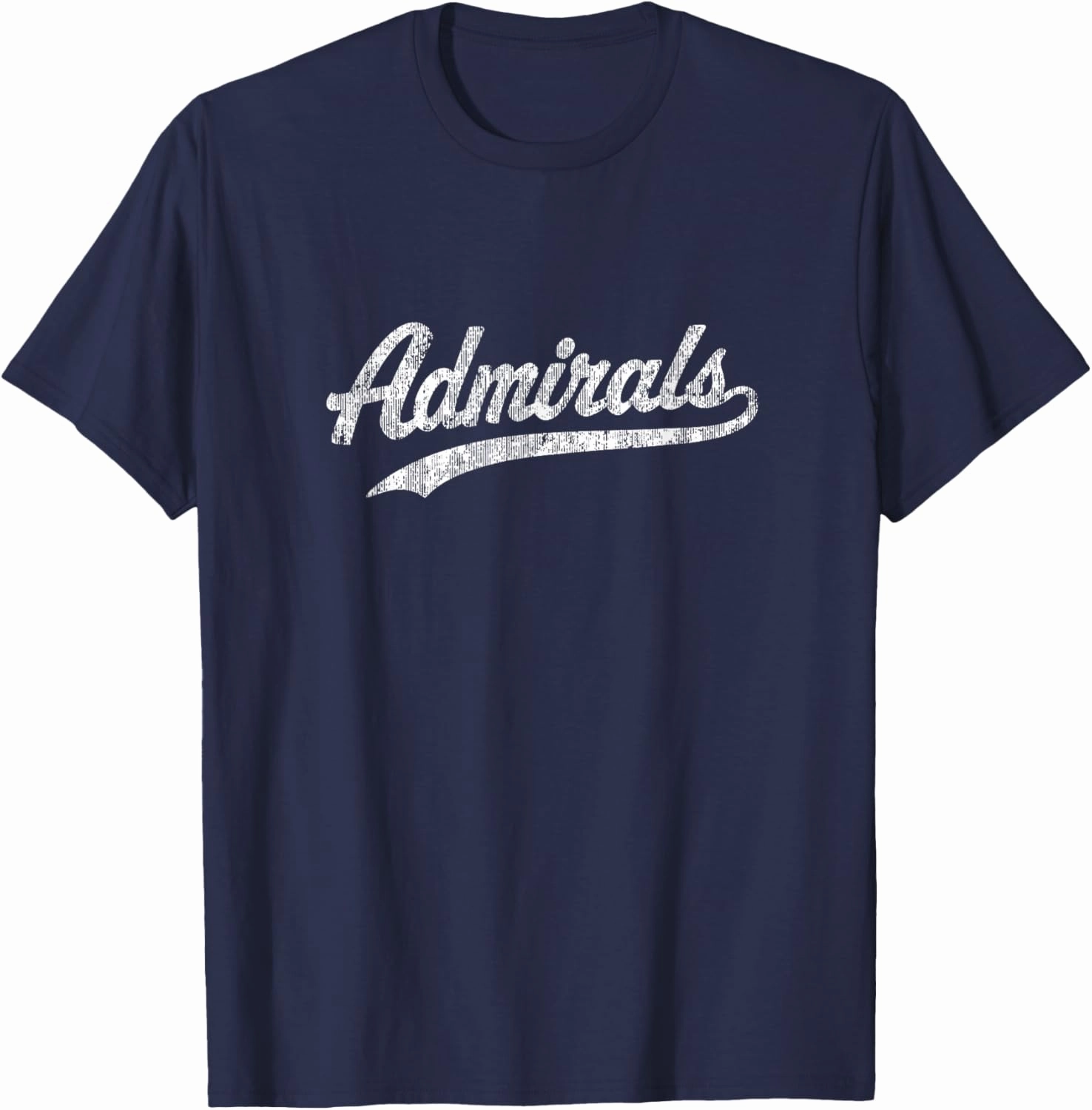 Admirals T Shirt Vintage Sports Name Tee Design T-Shirt