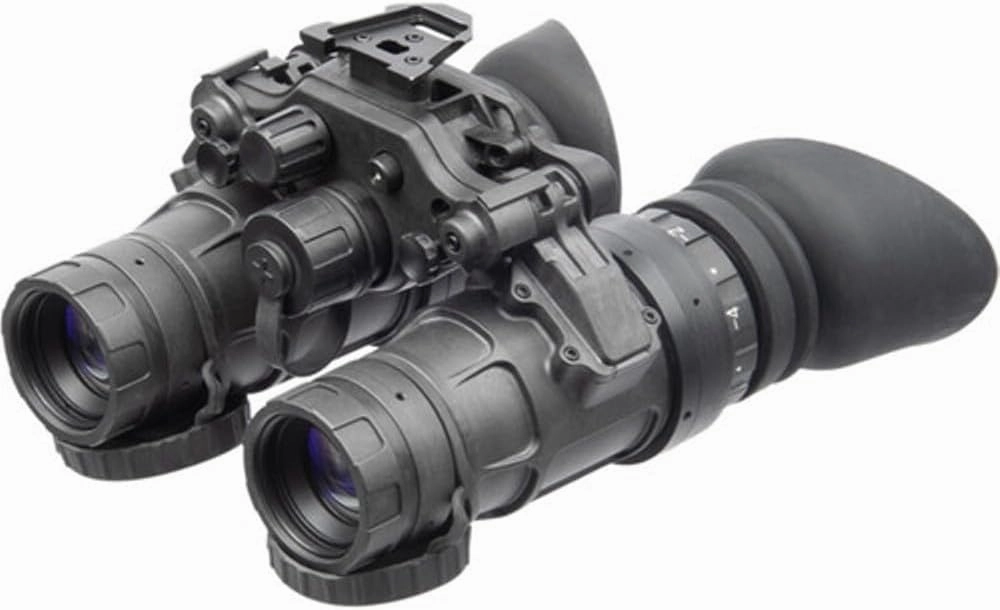 AGM Global Vision 12UN41284153011 Model UNVG NL1 Ultralight Night Vision Goggle/Binocular with Gen 2  "Level 1", P43-Green Phosphor IIT; 45-54 lp/mm Resolution, 1x Magnification, 25mm Lens