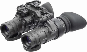 AGM Global Vision 12UN41284153011 Model UNVG NL1 Ultralight Night Vision Goggle/Binocular with Gen 2  "Level 1", P43-Green Phosphor IIT; 45-54 lp/mm Resolution, 1x Magnification, 25mm Lens