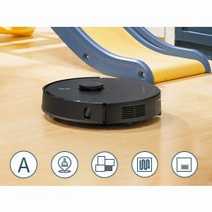AIRROBO Robot Vacuum and Mop Combo, Self-Emptying, 60-Day Capacity, Home Mapping, Schedule, Wi-Fi/App/Alexa/Remote, 180mins Runtime, T20  Robotic Vacuum Cleaner for Pet, Hard Floors, Carpet