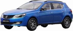 Alloy Resin Car Vehicle Model 1 18 Fit for Wuling Automobile Baojun 610 Static Simulation Alloy Car Model Die-Casting Decoration Collection Festive Deluxe Gift (Color : B)