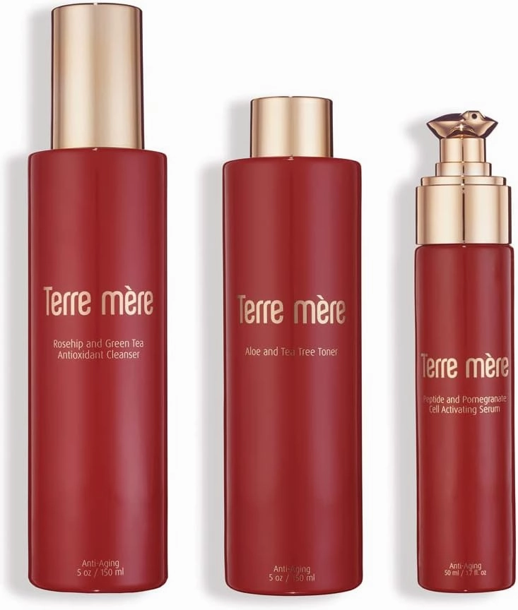 Aloe and Tea Tree Toner Full Set, Anti Aging, Terre Mere, Facial Set, 350ml 11.7oz