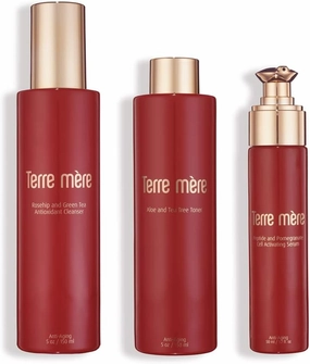 Aloe and Tea Tree Toner Full Set, Anti Aging, Terre Mere, Facial Set, 350ml 11.7oz