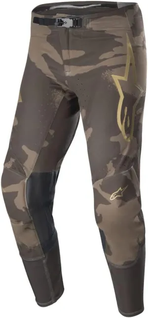 Alpinestars 3727423-839-40: Supertech Le Squad 23 Pants Dark Brown/Kangaroo Gold 40