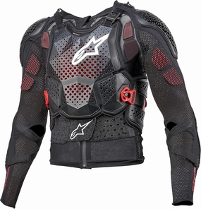 Alpinestars 6506524-123-M: Bionic Tech V3 Protection Jacket Blk/Wht/Red Md