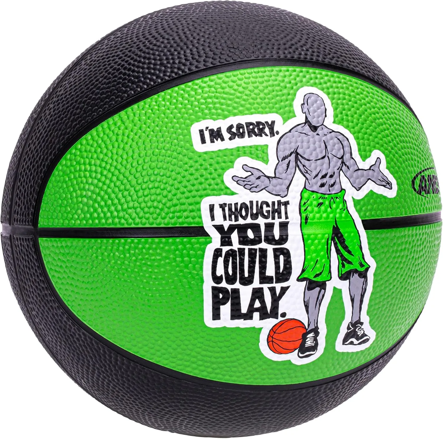 AND1 Mini Basketball 3 Pack Set for Kids (Deflated w/Pump Included): - Size 3 7-Inch Premium Youth Size Basketballs, Easy to Grip