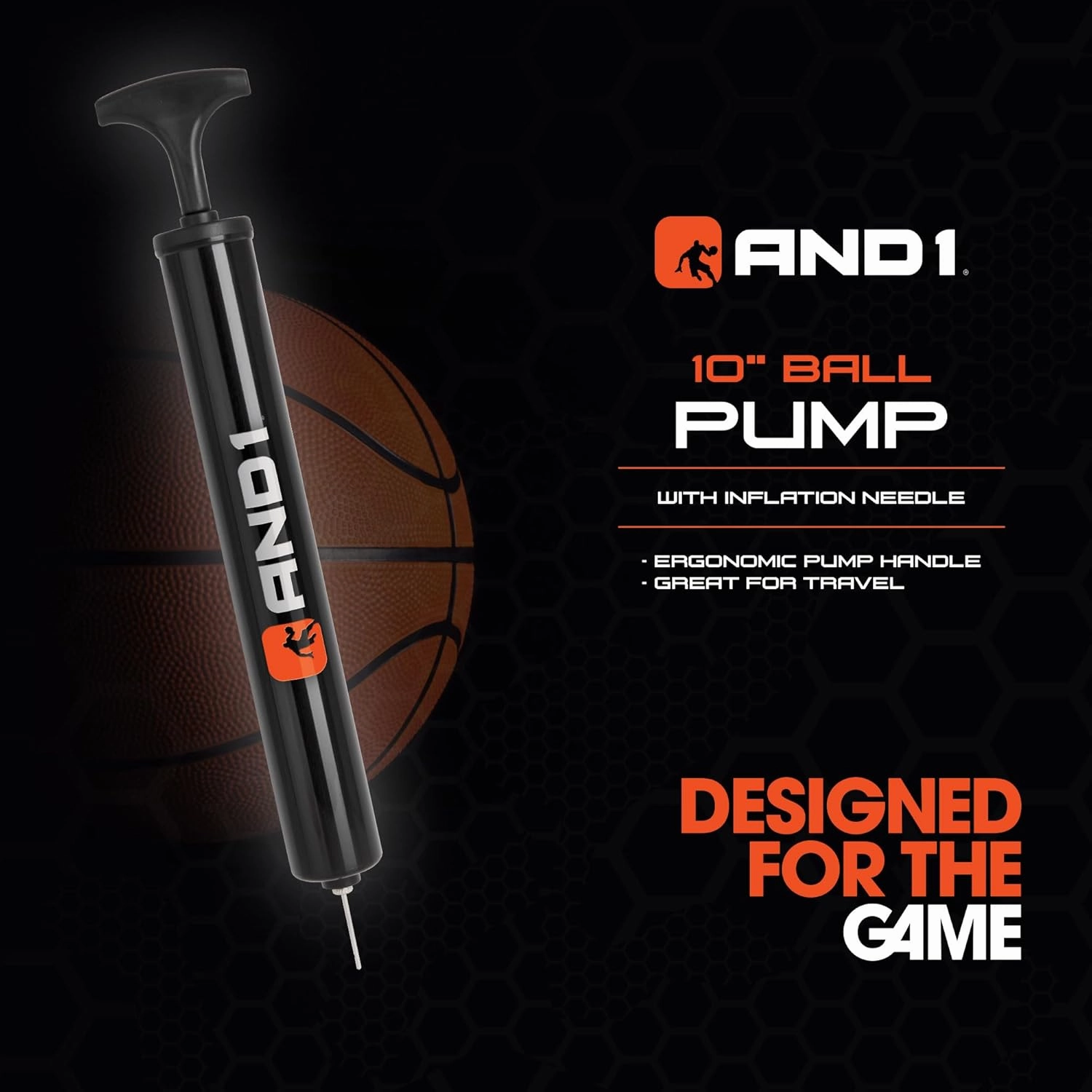AND1 Mini Basketball 3 Pack Set for Kids (Deflated w/Pump Included): - Size 3 7-Inch Premium Youth Size Basketballs, Easy to Grip