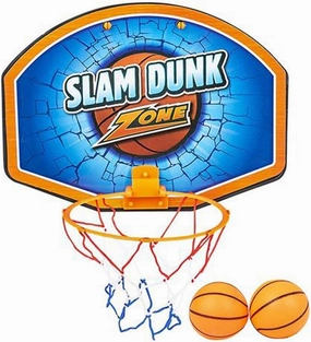 ArtCreativity Basketball Hoop Set, Includes 2 Mini Basketballs, 1 Net Hoop, & Mounting Brackets, Indoor Over The Door Basketball Set for Home, Office, Bedroom, Best Birthday Gift for Boys and Girls