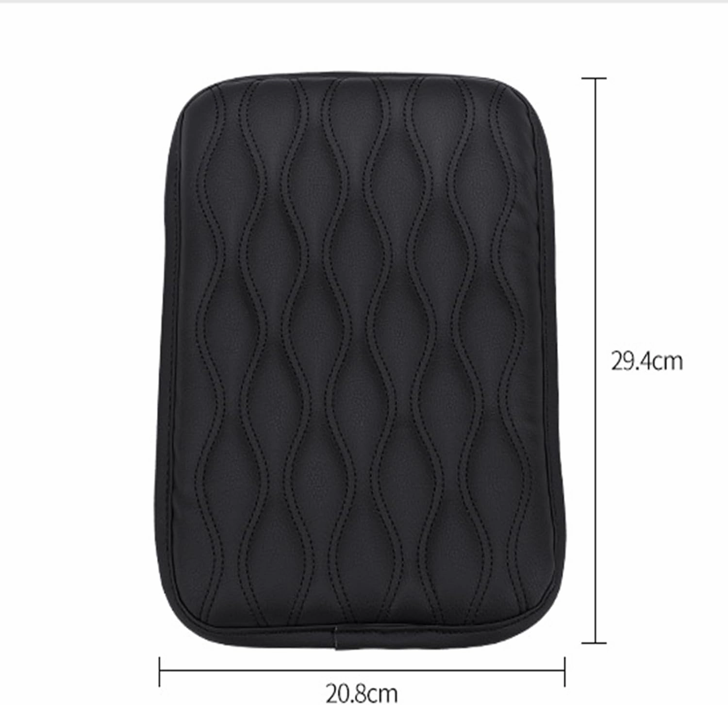 Automobile Armrest Covers for Ligier JS50/JS60/Myli/Pulse 4/Be Sun/Be Two/OptiMax/X-Pro/X-Too, Center Console Armrest Box Booster Cushion, Auto Console Pad, Interior Accessories,D-Red