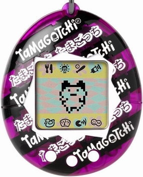 Bandai Tamagotchi Original Japanese Ribbon Shell | Tamagotchi Original Cyber Pet 90s Adults and Kids Toy with Chain | Retro Virtual Pets are Great Boys and Girls Toys or Gifts for Ages 8 