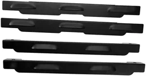 Barbecue Grill Wind Screen,4Pcs Professional Portable Stainless Steel BBQ Grill Wind Guard BBQ Stove Windscreen Wind for Camping Picnic BBQ Cooking