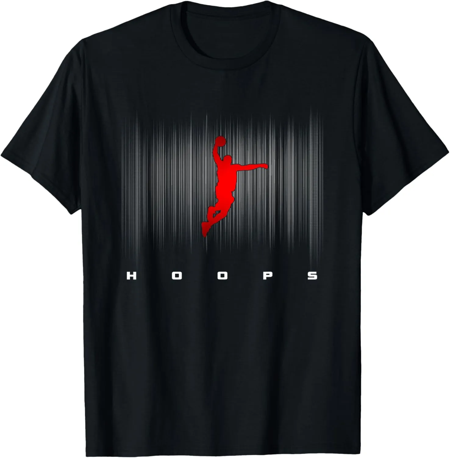 Basketball Clothing Basketball T-Shirt - Black, Small, Classic Fit, Short Sleeve, Unisex-Adults, Boys