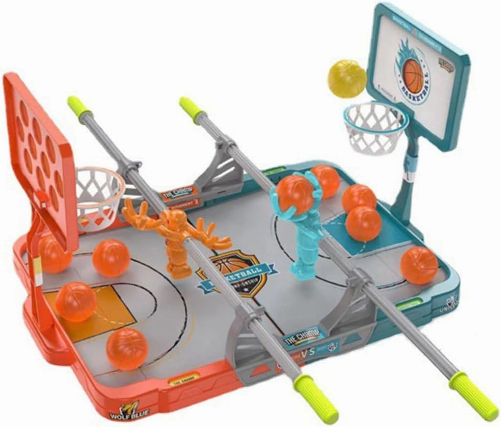 Basketball Fun 1 Set Desktop Basketball Game Interactive Shooting Toy for Boys and Girls Enhances Finger Strength Coordination