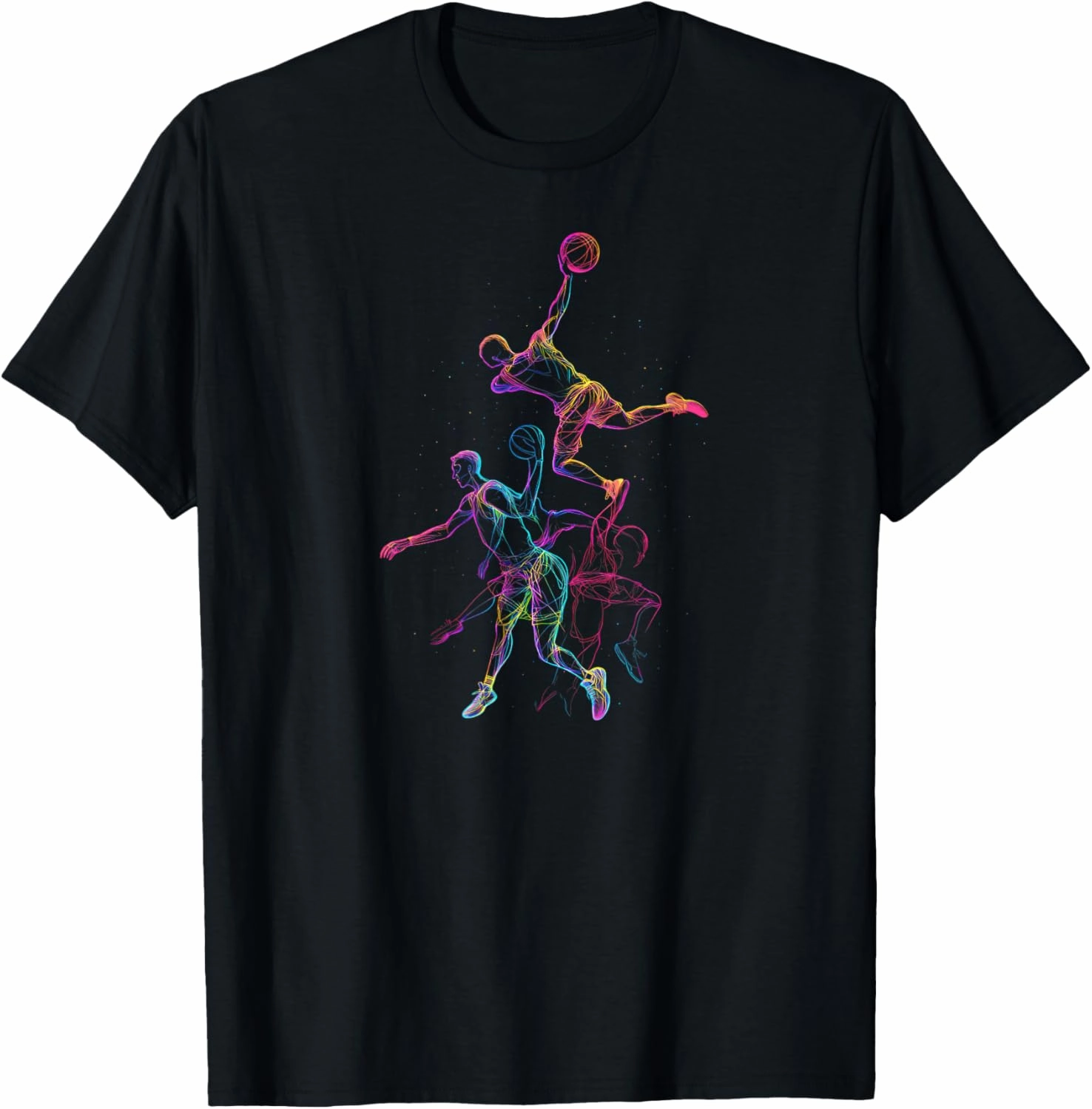 Basketball Slam Dunk for Kids Men women graphic T-Shirt