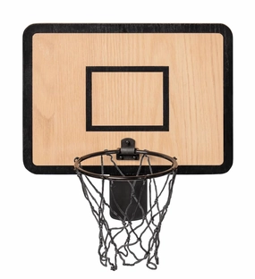 Basketball Trash Can Hoop – Mini Clip On Basketball Hoop with Backboard for Office and Bedroom Garbage Can – Fun Novelty Gag Gift