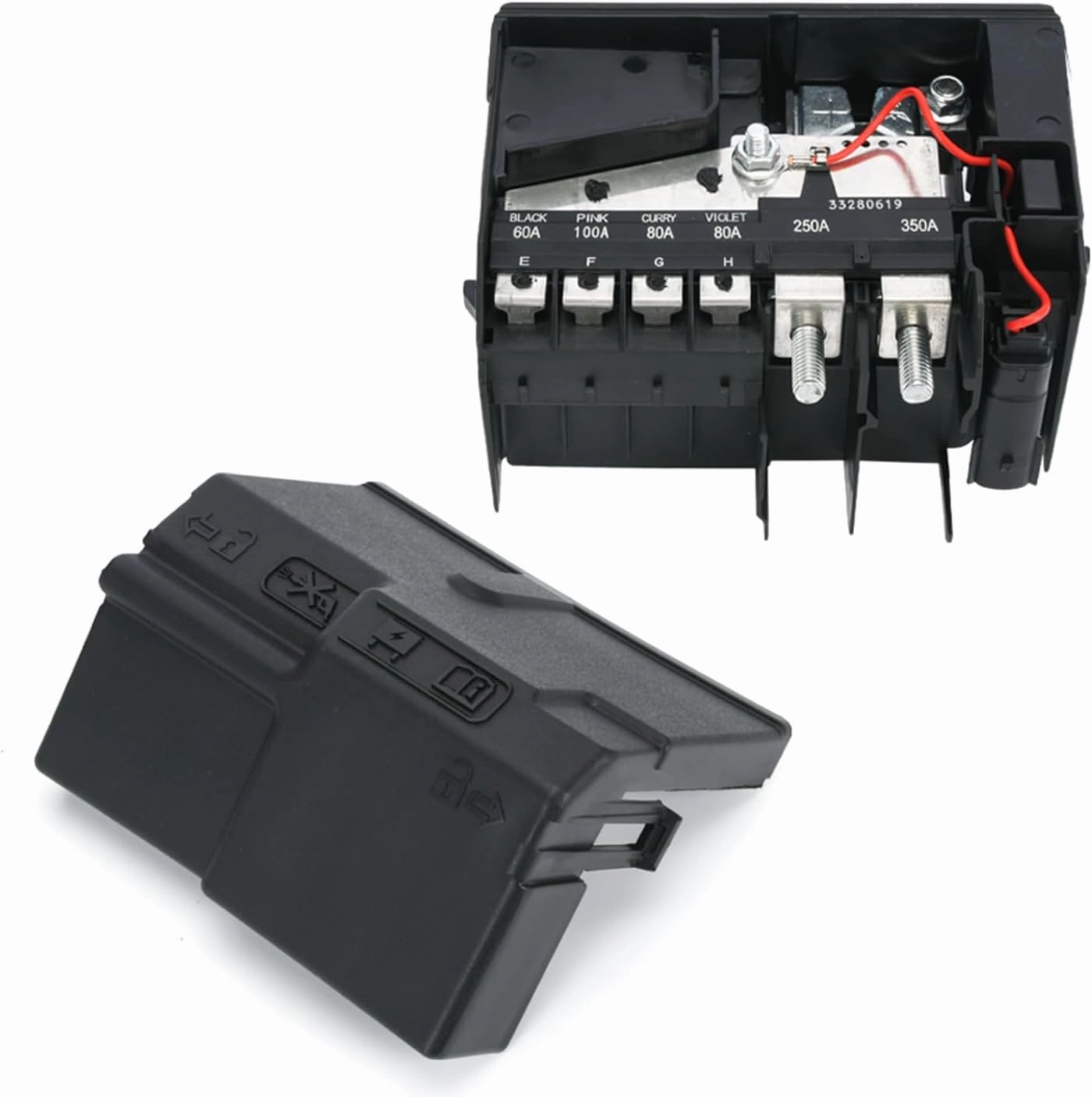 Battery Distribution Engine Compartment Fuse Block Compatible with Chevrolet Malibu 1.5L and 2.0L 2016 2017 2018 2019 2020 2021 2022 Fuse Box Battery Terminal Replaces 84335366 84131629