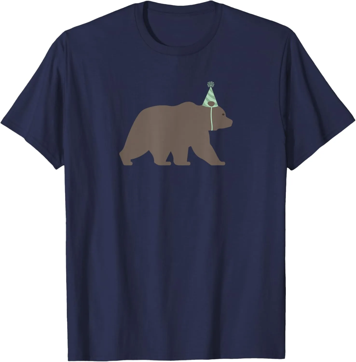 Bear Birthday T-Shirt, Kids Animal Birthday Shirt T-Shirt