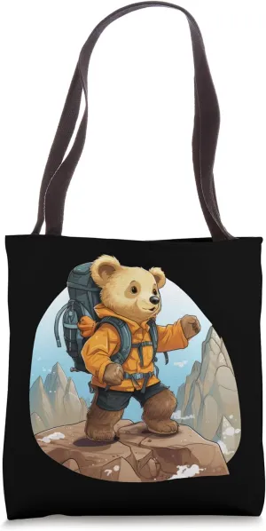 Bear Mountaineering / Hiking Bear Tote Bag